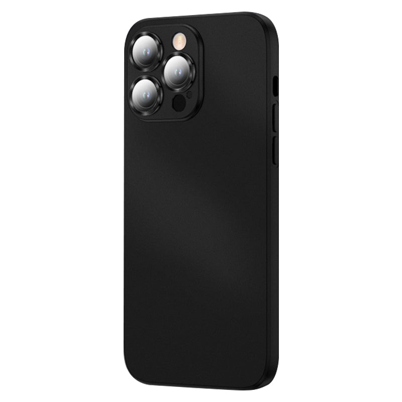 For iPhone 13 Pro Max 6.7 inch TPU Phone Case Electroplated Matte Phone Cover with Built-in Camera Lens Protector For iPhone 13 Pro Max 6.7 inch TPU Phone Case Electroplated Matte Phone Cover with Built-in Camera Lens Protector